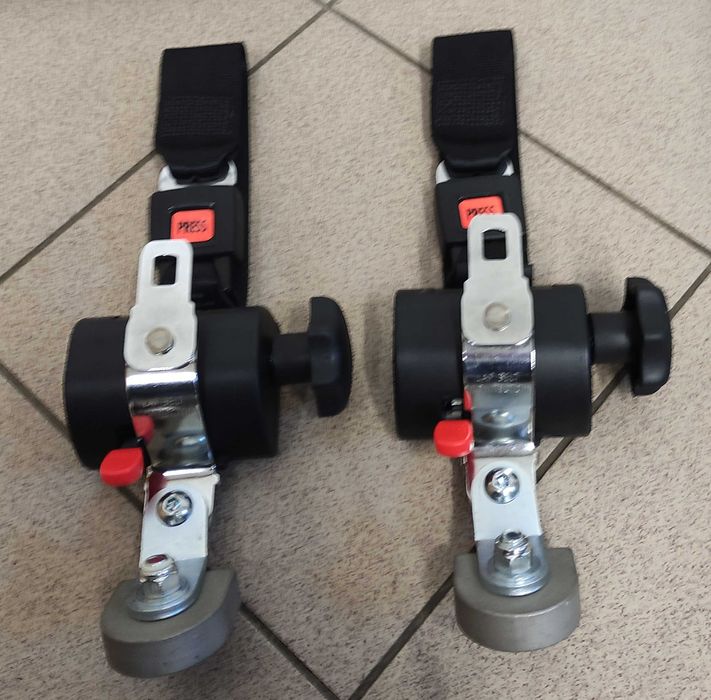 Pasy mocowania wózka inwalidzkiego na klips AMF Bruns. Nowe !!! Okazja