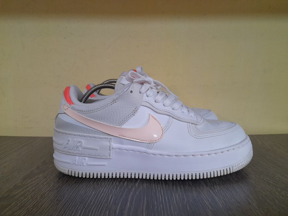 Жіночі шкіряні кросівки Nike Air Force 1 Shadow оригінал