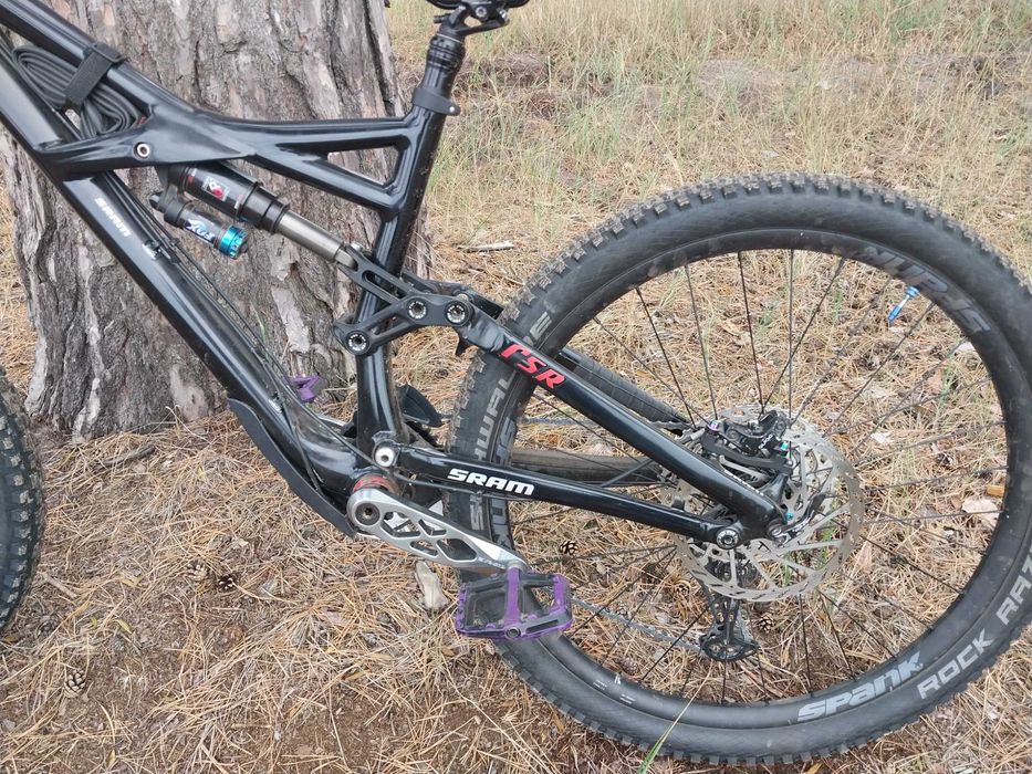 Барахол. Rock shox lyrik spank shimano sram