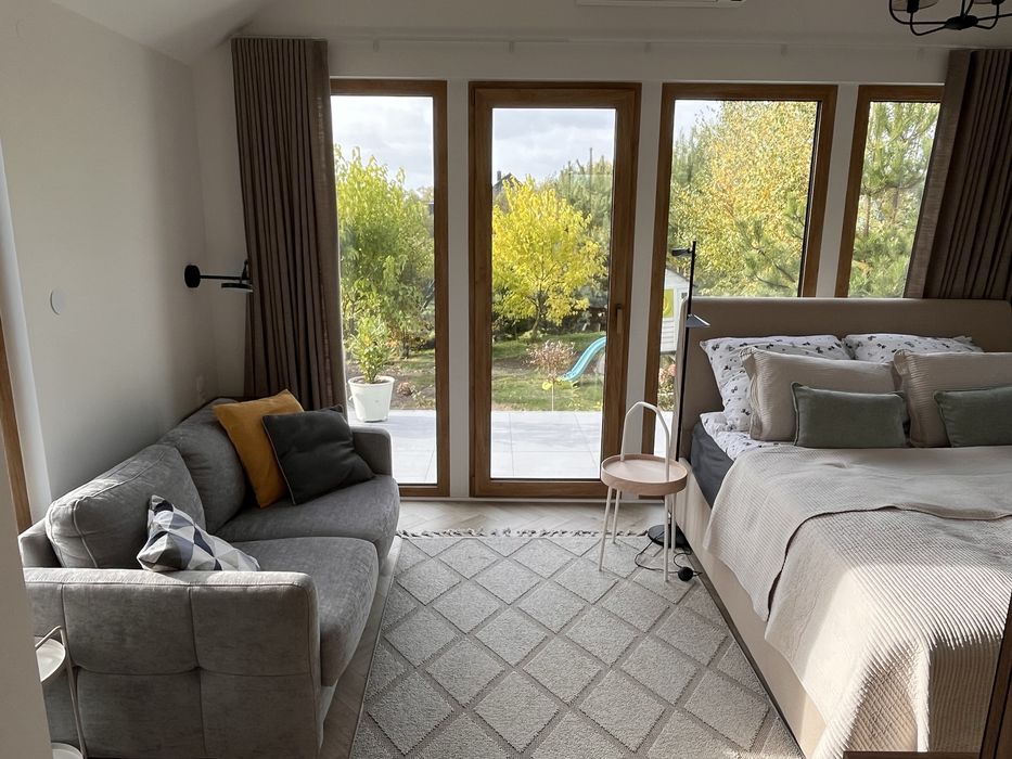 Kaszuby. Domek całoroczny z sauną, balią i wiatą grill. Cisza i spokój