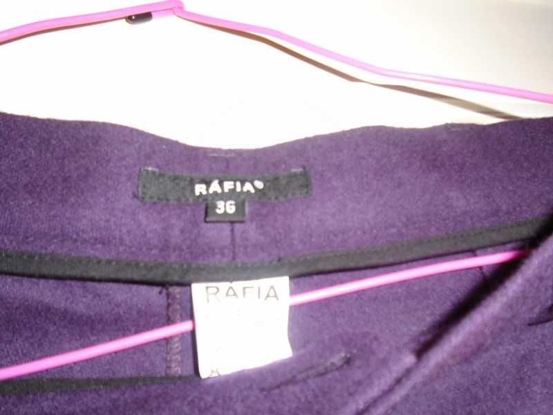 Calças inverno lilás escuro, estilo retro