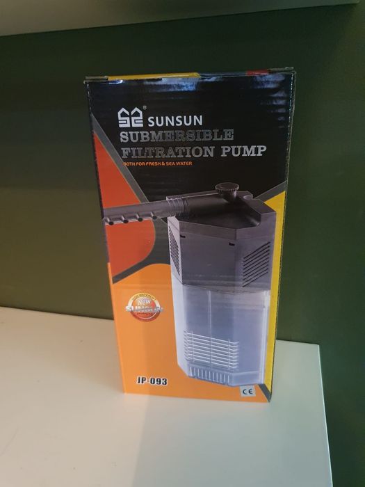 Super Filtr Wewnętrzny Narożny Do Akwarium SunSun JP-093