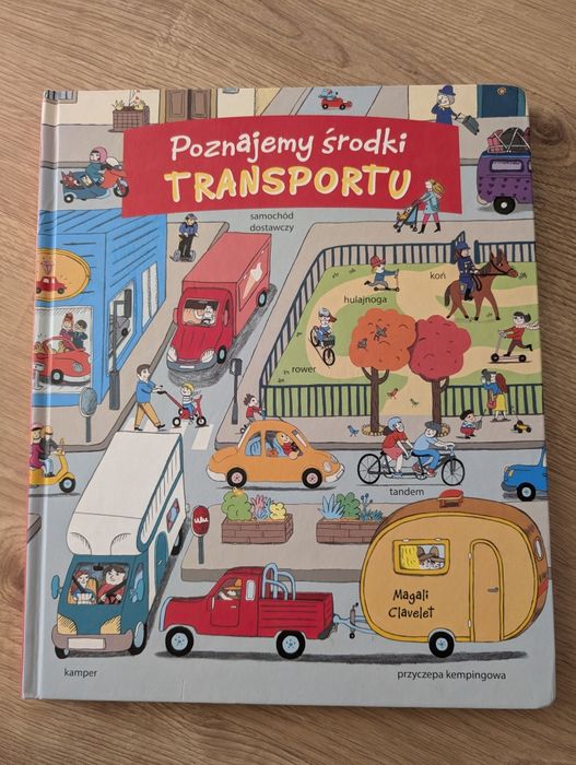 Poznajemy środki transportu książka
