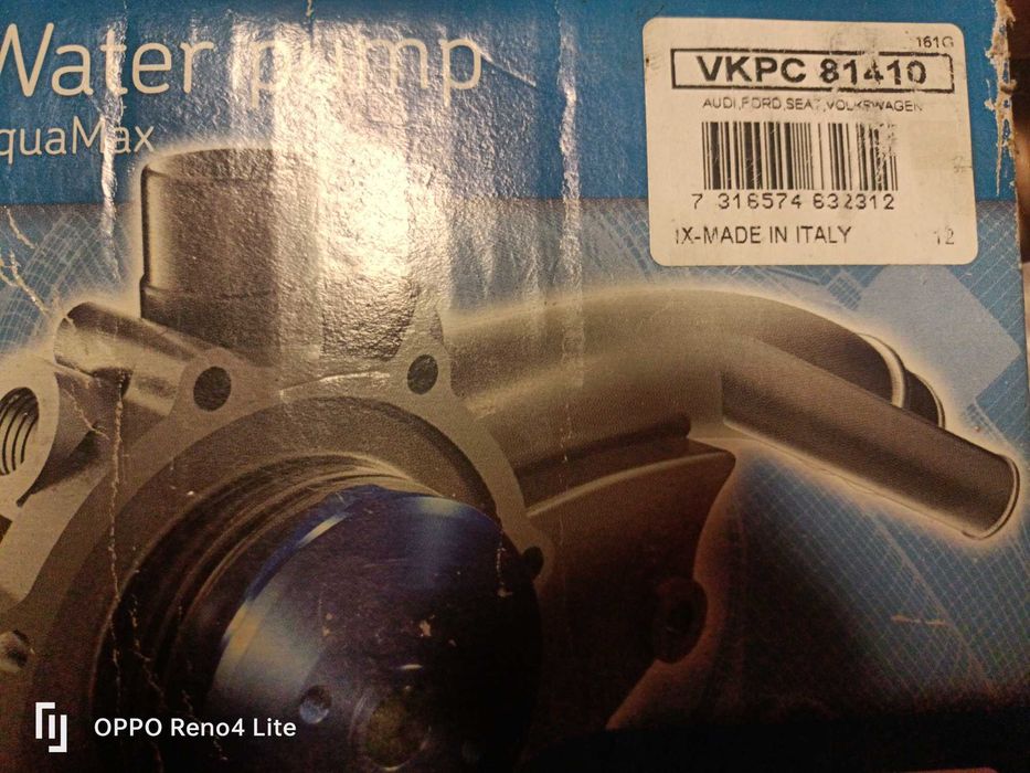 Pompa wody VW,AUDI,SEAT,FORD 1,9 TDI,  SKF VKPC 81410 NOWA