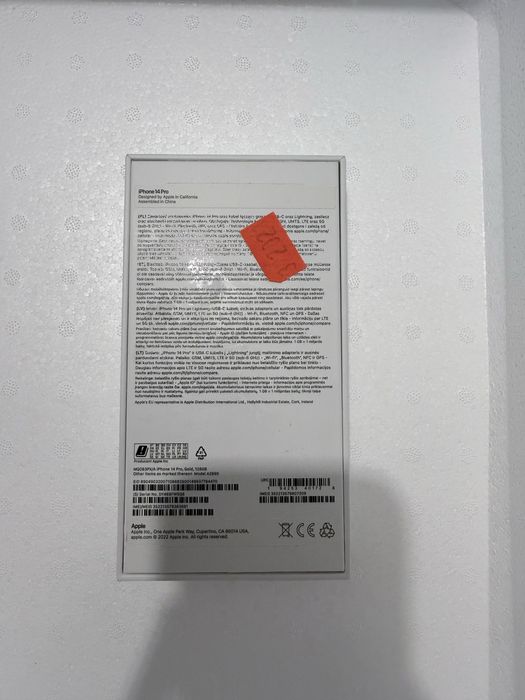 Iphone 14 pro gold złoty
