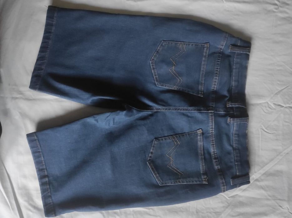Spodenki Bermudy jeansowe męskie r. 50 XL