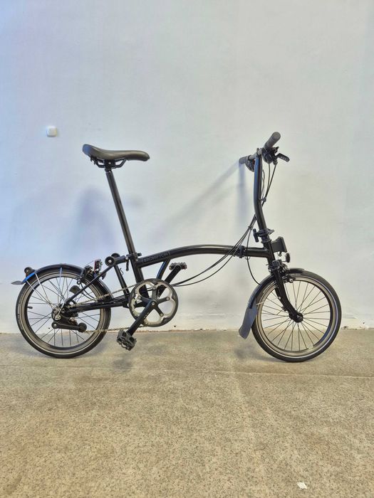 Brompton S6L w niepowtarzalnym kolorze Gloss Black [GW+FV]