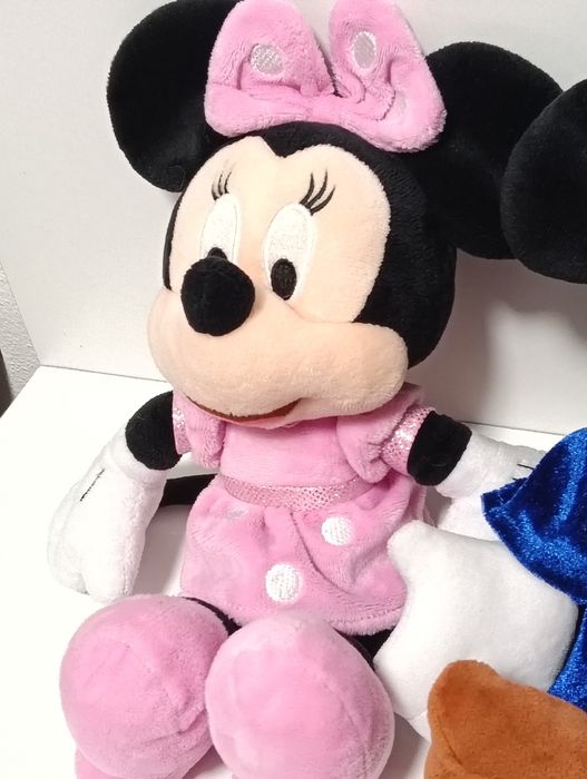Lote peluches Mickey e Minnie Mouse Disney