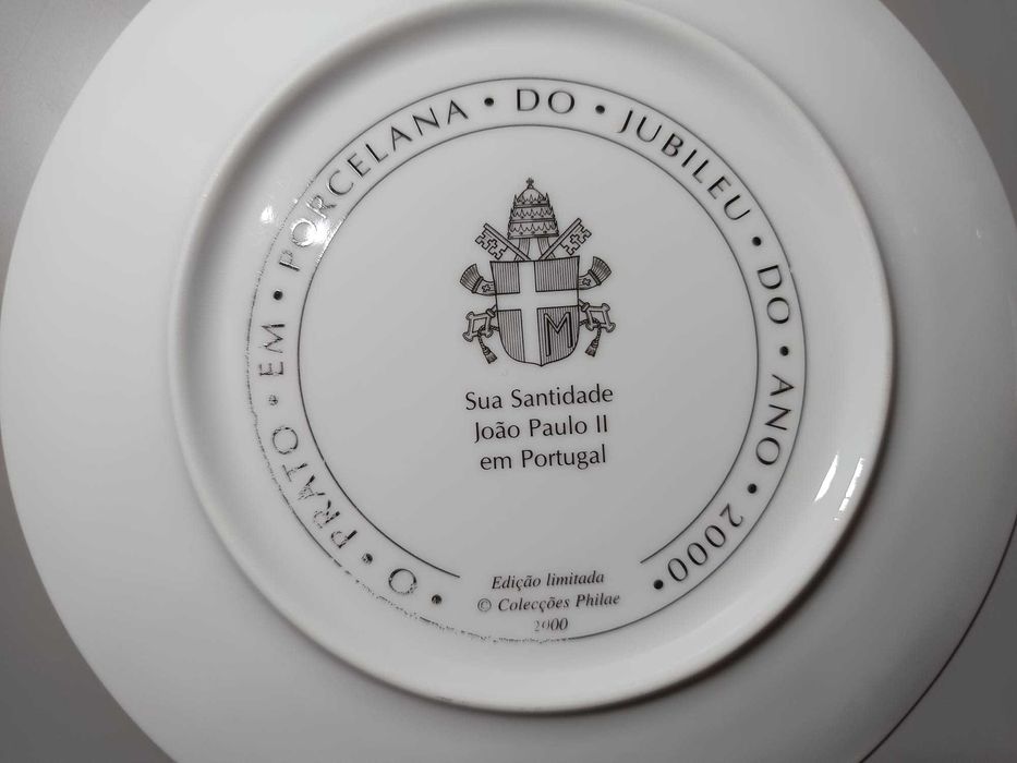 Prato Comemorativo do Papa João Paulo II — Coleções Philae 2000