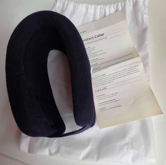 Colar cervical anatómico - azul - Nunca foi usado, por 9 euros