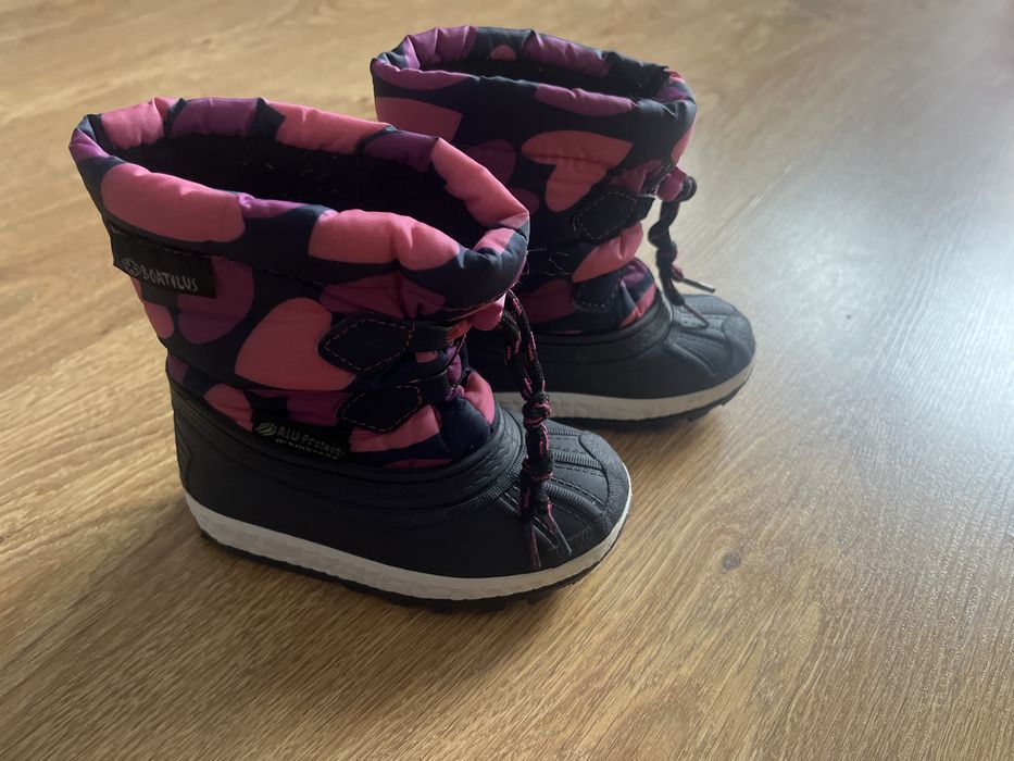 Śniegowce z wkładką filcową.