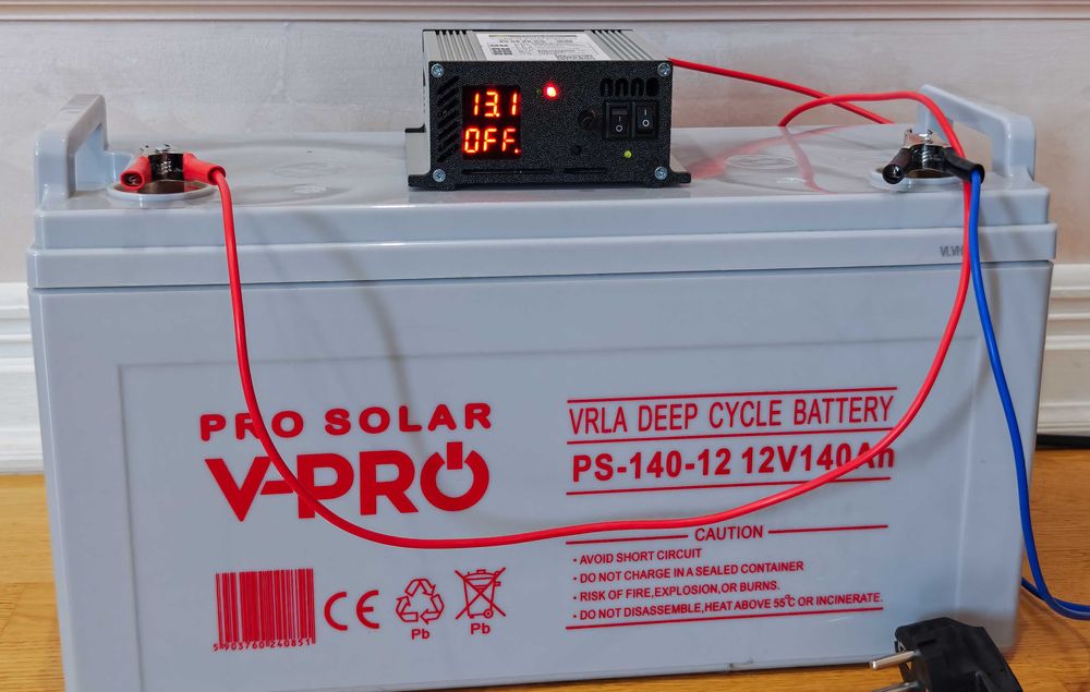 Акумулятор для ДБЖ/інвертора Volt Polska 12V 140Ah GEL VPRO PREMIUM