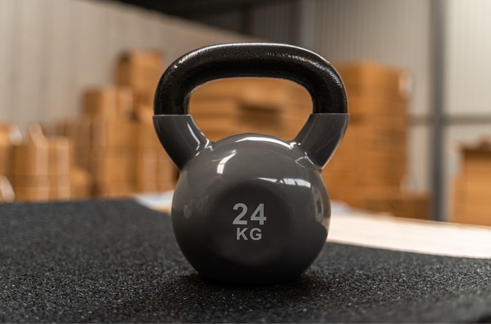 Kettlebell Vinil 8kg 12kg 16kg 20kg 24kg 28kg