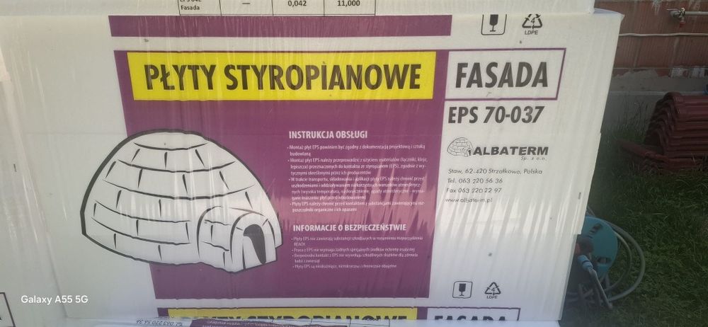 Styropian 20cm 0,037