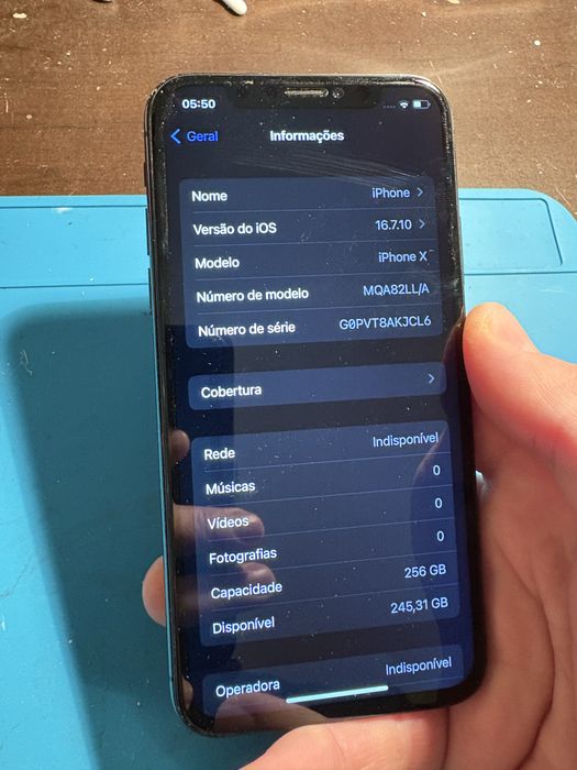 Apple iphone X 256Gb