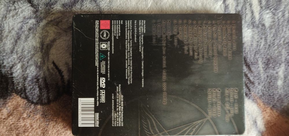 DVD METAL Gorgoroth Black Mass Kraków 2004 Dębica • OLX.pl