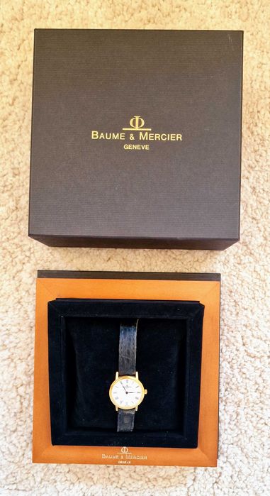 Baume Mercier Classima relógio feminino ouro 18K MV045089