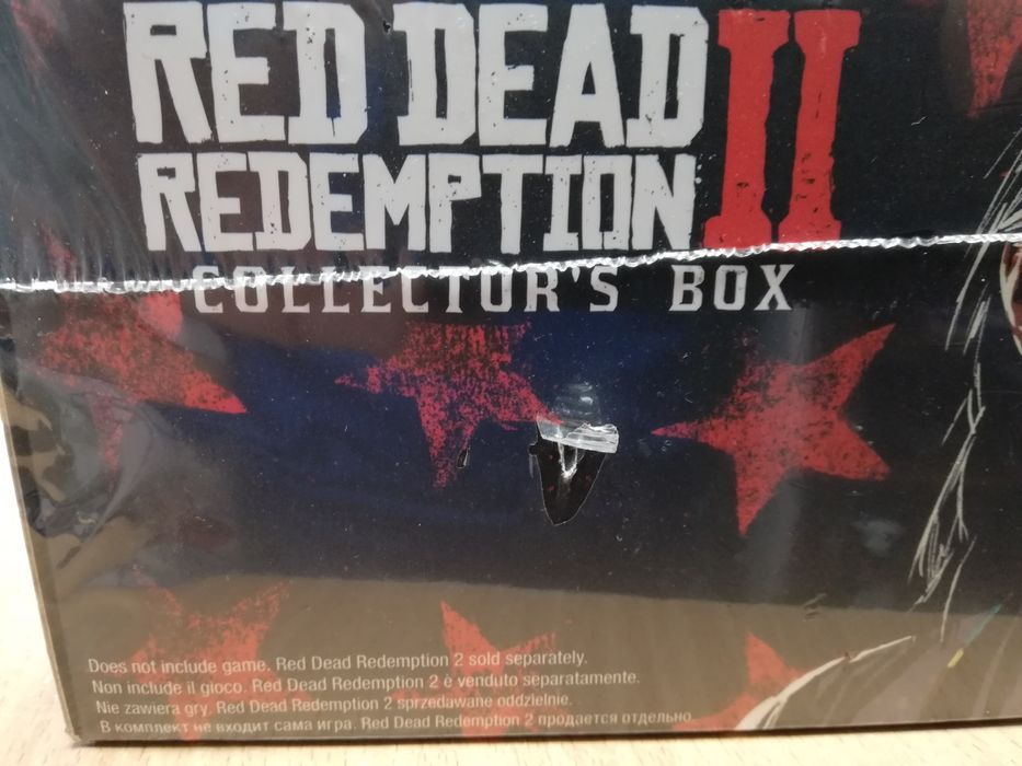 Red Dead Redemption II Edycja Kolekcjonerska Nowa Folia RDR 2