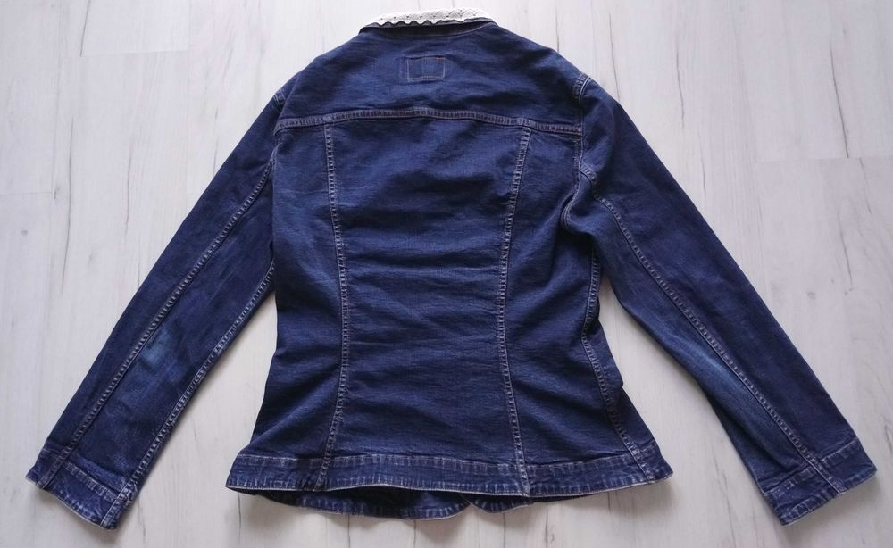 Damska kurtka jeansowa LEVIS rozmiar L jeans granatowa wysyłka gratis