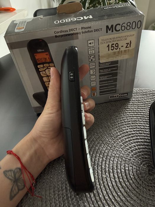 Telefon bezprzewodowy MAXCOM 6800
