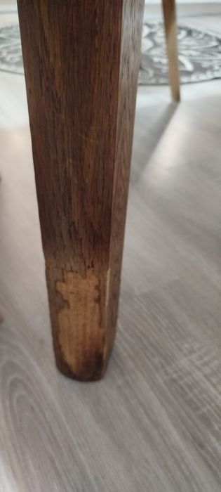 Stół drewniany solidny rozkładany