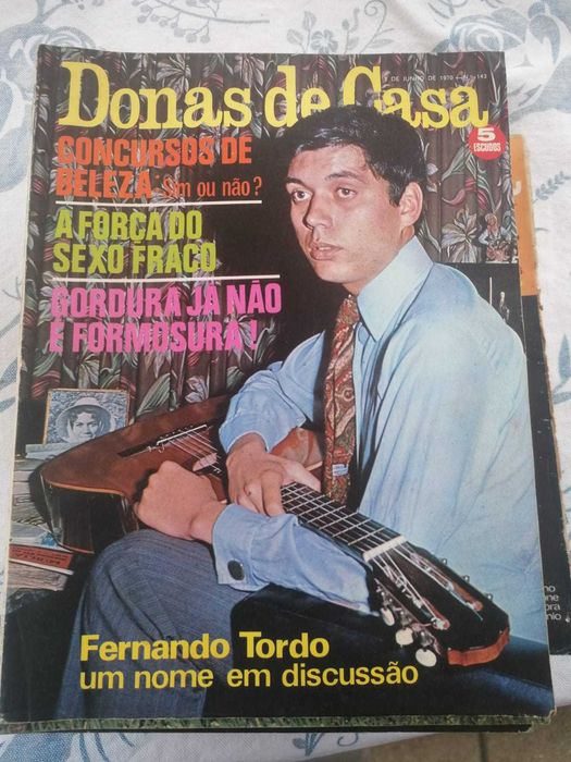 Revista "Donas de Casa" anos 60/70 – colecção 1964 1966 1968 1969 1970 1971 1972