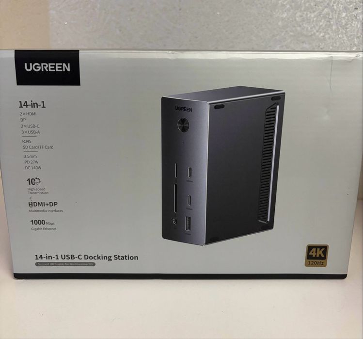 Нова потужна док-станція UGREEN Revodok Pro 14-в-1 USB-C Docking Station (Amazon)