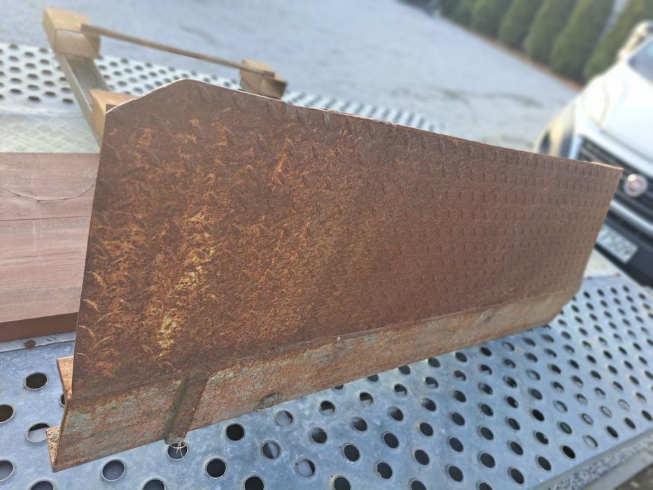 Lemiesz Spychacz Zgarniacz do Widlaka Samoróbka