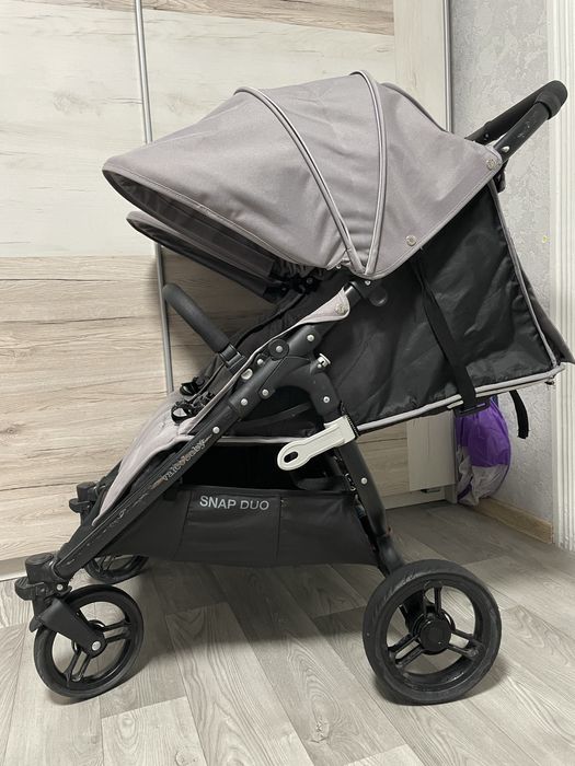 Прогулянковий візочок для двійні Valco snap duo/коляска для двойни