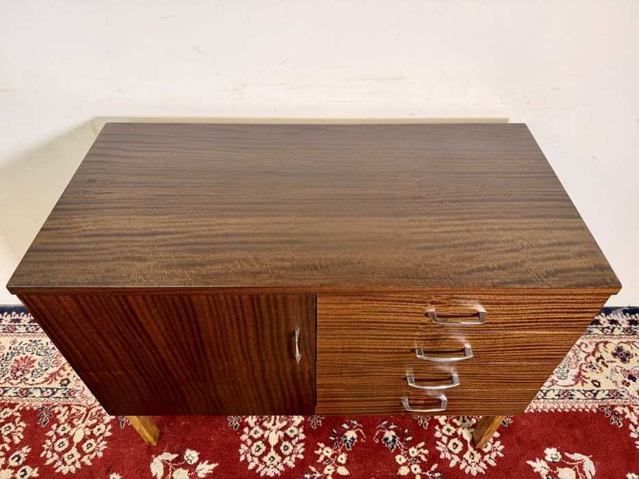 Komoda PRL 80-tka  Kieleckie FM lata 70 machoń mat vintage retro