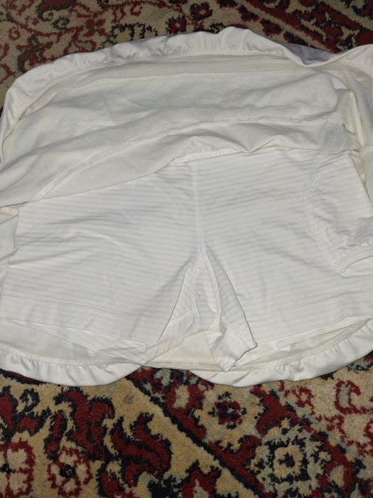 Спідниця-шорти біла