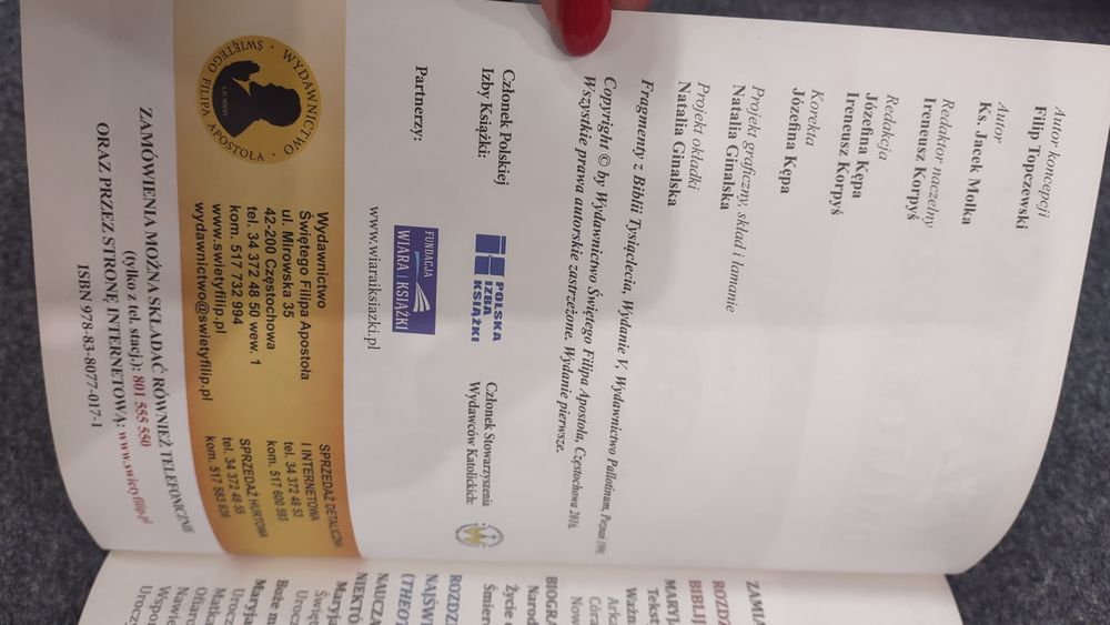 Książka Wszystko o Matce Bożej plus Ouiz