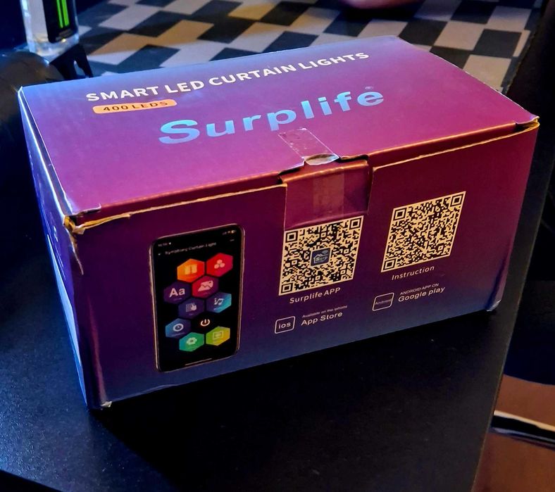 Kurtyna smart orahon led