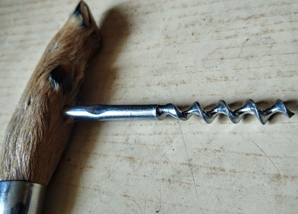 Korkociąg z sarnim kopytkiem