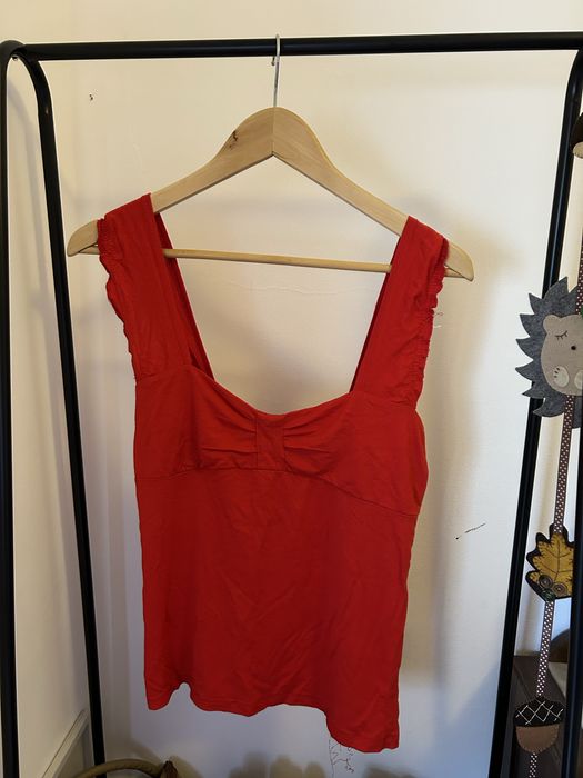 Blusa alças vermelha L