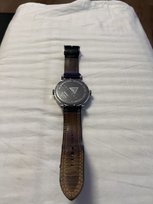 Piękny zegarek męski Dual time , Fossil, szerokość koperty 51 mm