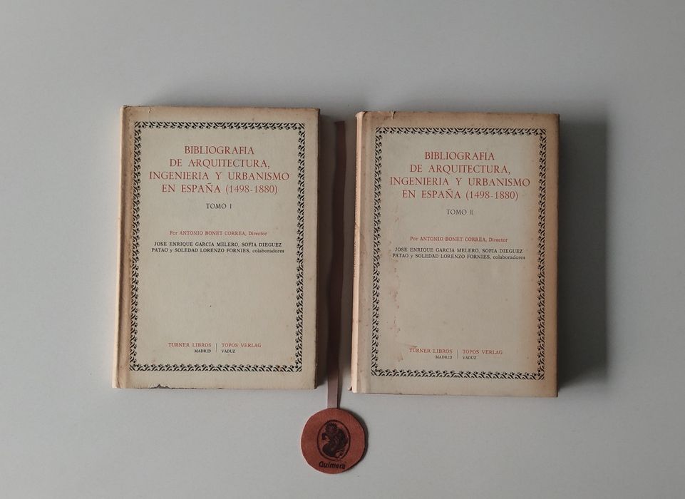 Bibliografia de Arquitetura, Ingenieria y Urbanismo en Espana