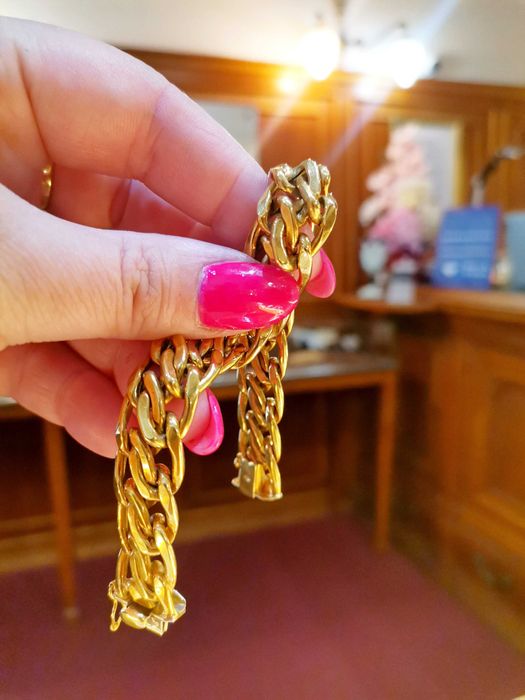 Złota bransoleta damska Pr.750