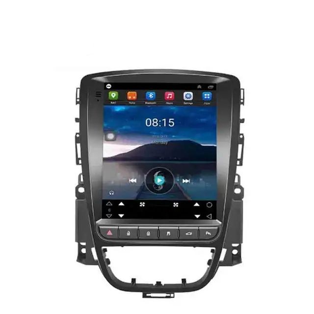 Rádio Vertical 9,7 Android Opel Astra 2009-15 GPS Carplay Wi-Fi 2/32GB