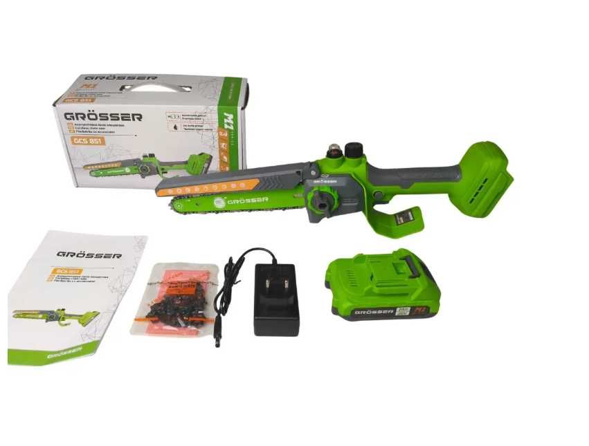 Акумуляторна ланцюгова пила Grosser GCS 851