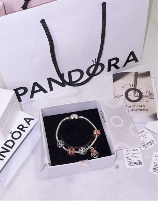 Браслет Pandora+1 шарм у подарунок.
