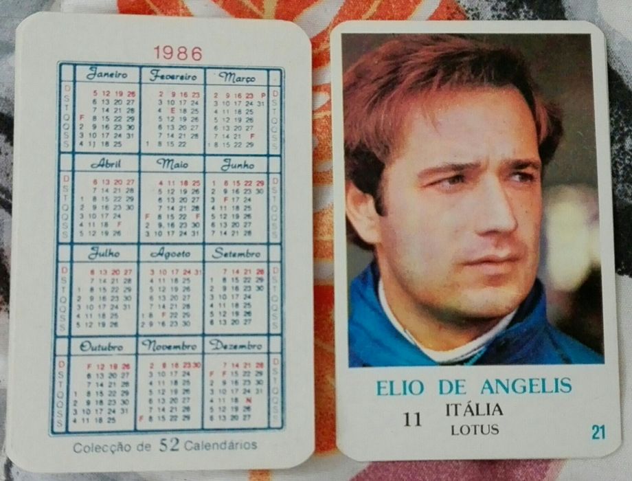 Cromos/calendários antigos