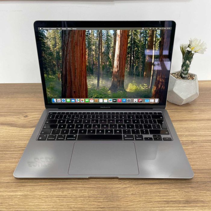 Apple MacBook  Air 13 A2337 Apple M1 16GB 512GB SSD Gwar12 FV Klasa B
