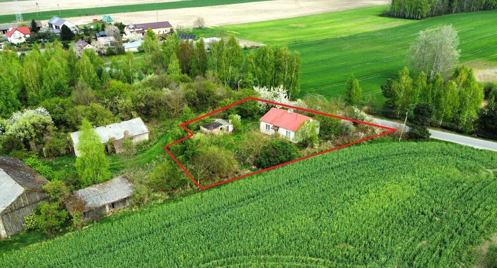 Dom na sprzedaż, Komarne, Gm. Parczew