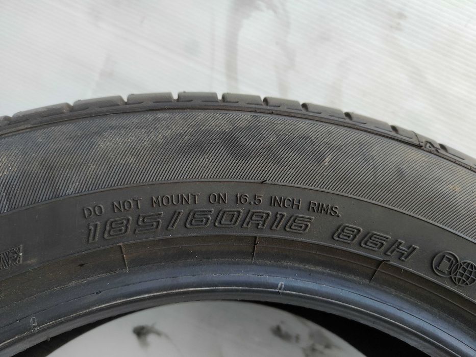 Opony Letnie 185/60/16 Dunlop 4szt Nowe Demo MB