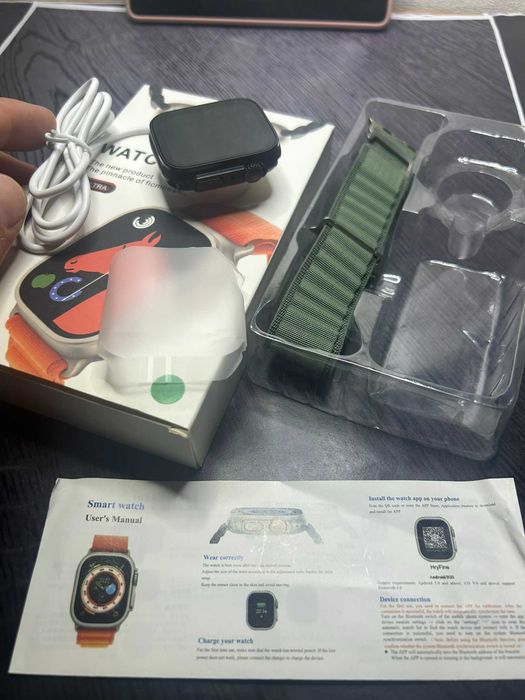 Продам новий смарт годинник Smart watch series 8 XO M8 Pro Ultra 49мм Українська мова
