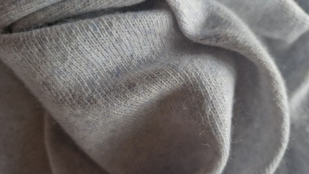 Kaszmir z welna ponczo damskie