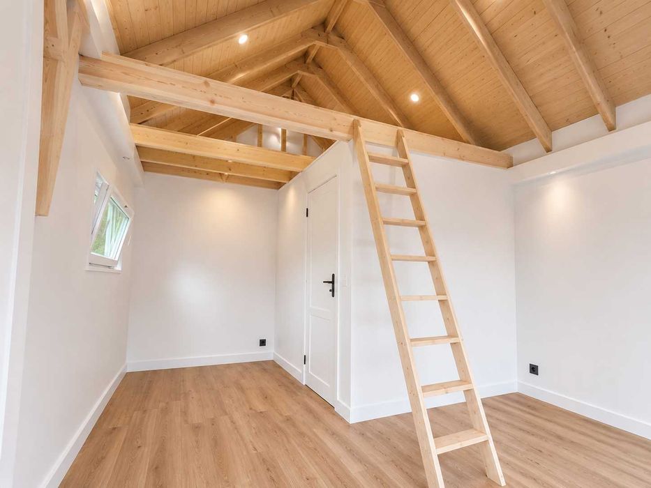 Domek drewniany NOWOCZESNA STODOŁA 30m² – dostępne od ręki, szybki montaż!