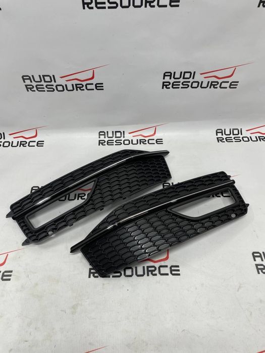 Решетка бампера решітка противотуманки Audi A4 B8 S-line  12-16