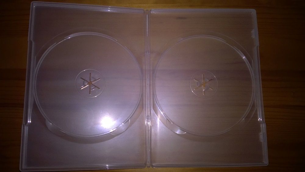 30 caixas de plástico para CD e DVD443228612692561921